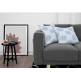 thumbnail image 3 of Ambesonne Blue Throw Pillow Cover 2 Pack, Flower of Life Art, 16", Pale Blue, 3 of 5