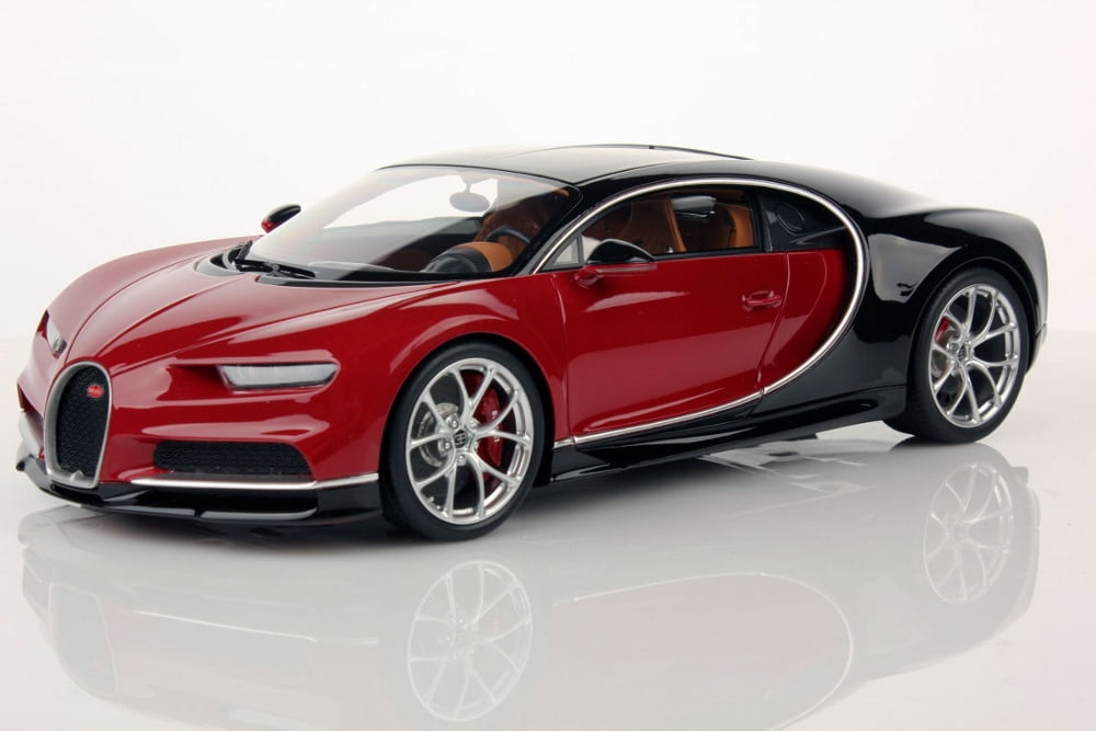 Bugatti Chiron Nocturne Italian Red Model Car In 1 18 Scale By Mr Collection Walmart Com Walmart Com