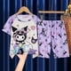 thumbnail image 1 of 2024 Lindo pijama de verano de anime para niños Melody Cinnamoroll Kuromi Pochacco Ropa de dormir de seda de leche para niños Conjuntos de pijamas para niñas y niños Regalo, 1 of 4