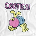 thumbnail image 2 of Cootie Ive Got Cooties Women's T Shirt, White, Medium, 2 of 6