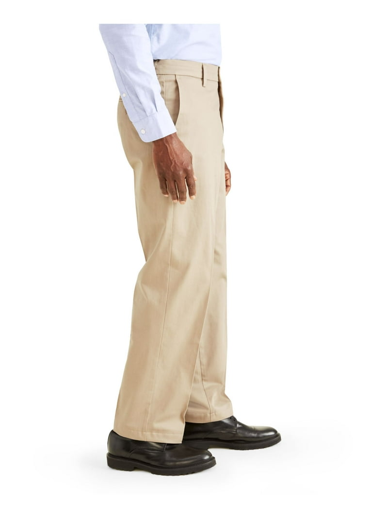 Dockers Men's Classic Fit Signature Iron Free Khaki Pant Flat