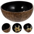 thumbnail image 3 of Household Coconut Shell Bowl Hand-Painted Bowl Adornment Hallway Storage Tray, 3 of 7