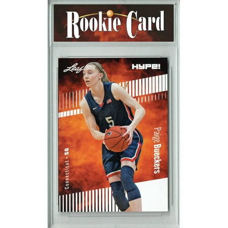 Certified Mint+ Paige Bueckers 2023 Leaf HYPE! #131A Only 5000 Made! Rookie Card UCONN Huskies