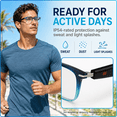 thumbnail image 5 of GenXenon AI Translator Glasses with Photochromic Lenses – Multi-Language Real-Time Translation,Open-Ear Audio,Hands-Free Calls,Lightweight Smart Eyewear for Business & Outdoor, 5 of 10