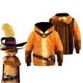 thumbnail image 2 of Disfraz de El Gato con Botas, El último deseo, para niños y adultos, con capucha, capa estampada en 3D, para Halloween y carnaval, 2 of 5