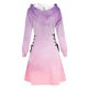 thumbnail image 3 of Women's Halloween Dress Casual Women Long Sleeve Autumn Dress Drawstring Hoodie Dress, 3 of 4
