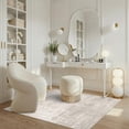 thumbnail image 2 of 3x4 Beige/Cream Runner Rug Indoor Outdoor Use, 2 of 8