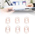 thumbnail image 1 of 300PCS Stainless Steel Paper Clips, Star Shaped Decoration, Non Slip Clips for Office School Document Organizing, Crafted From Stainless Steel, Suitable for Decorating Your Home,, 1 of 7