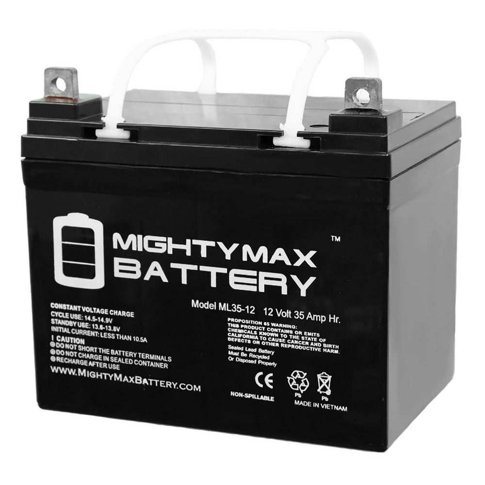 12V 35AH SLA Battery for TroyBilt Big Red Horse Rototiller Walmart