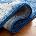 thumbnail image 5 of SAFAVIEH Brentwood Dimitri Floral Bordered Area Rug, 5'3" x 7'6", Navy/Grey, 5 of 8
