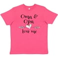 thumbnail image 3 of Inktastic Oma and Opa Love Me- Heart Grandchild Youth T-Shirt, 3 of 5