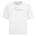 thumbnail image 2 of Men's Levelwear White Minnesota Twins Ethereal Oversized Luxe Signature Knit T-Shirt, 2 of 3