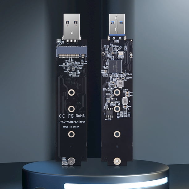 Tarjeta adaptadora M.2 a USB 3.1, placa de expansión portátil para Samsung 970 960 Series