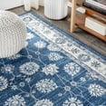 thumbnail image 4 of JONATHAN Y MODERN PERSIAN 2 x 8 Runner Rug, Vintage Moroccan Traditional - Navy/Light Gray, MDP101A-28, 4 of 8