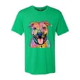 thumbnail image 3 of Wild Bobby, Dean Russo Best Dog Dog Lover Mens Premium Tri Blend T-Shirt, Envy, Medium, 3 of 6