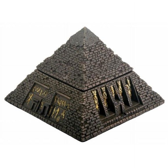 Sm. Boîte à Bijoux Pyramidale en Bronze
