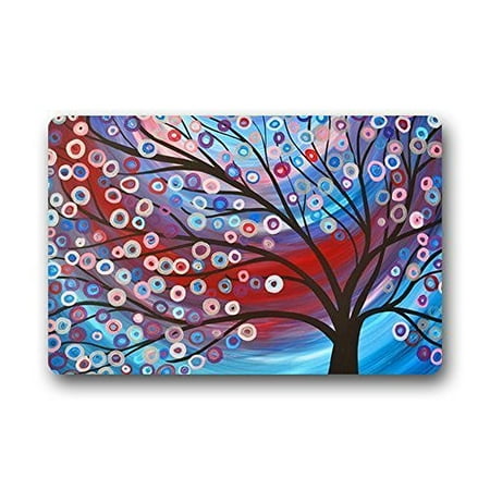 Winhome Art Paintings Tree Of Life Doormat Floor Mats Rugs Outdoors Winhome Art Paintings Tree Of Life Doormat Floor Mats Rugs Outdoors Indoor Size 23 6