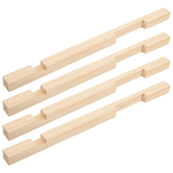 MOKKHNB Beekeepers 4Set Beehive Entrance Block Wood Protect Beehive Entrance