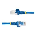 thumbnail image 3 of 10 Gigabit RJ45 100W PoE CCAT 6A 10GbE 27AWG S/FTP LSZH CAT6a âEthernet RJ-45 Ble 2 Pi Bleu, Câble de Raccordement Sans Halogène Câble de Raccordement - Câble de Raccordement Sans Halogène - (M) à RJ-45 (M), 3 of 5