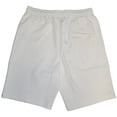 thumbnail image 2 of Lacoste Wht/Lght Bl Oversized Crocodile Print Organic Cttn Fleece Shorts - 4/M, 2 of 2