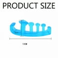 thumbnail image 5 of QARUN Gel Toe Separator, 1 Pair, Toe Spacers, Toe Straightener, Hammer Toe Straightener, Toe Spreader, Toe Stretcher, Toe Corrector For Women And Men, Bunion Corrector, 5 of 6