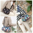 thumbnail image 6 of AOUNQ Crossbody Purses and Handbags for Women Multi Pocket Floral Shoulder Bags Ladies Casual Nylon Purse, 6 of 6