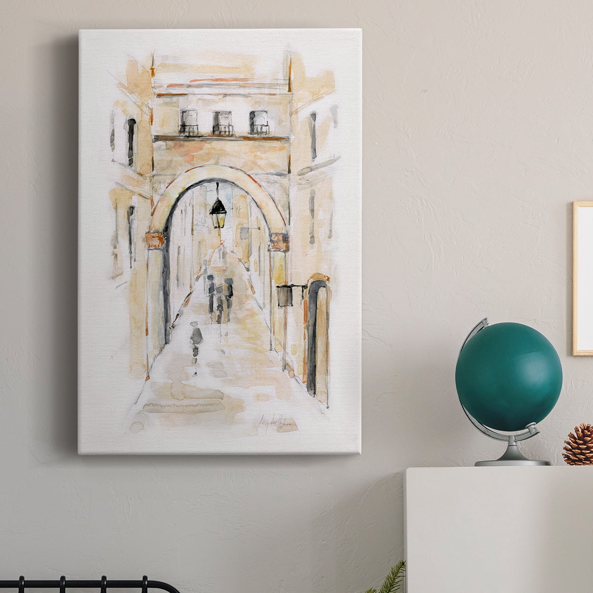 Wexford Home 32 x 48 Venice Market Day I Premium Gallery Wrapped Canvas - Ready to Hang