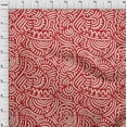 thumbnail image 4 of oneOone Velvet Red Fabric Japanese Diy Clothing Quilting Fabric Print Fabric By Yard 58 Inch Wide, 4 of 4