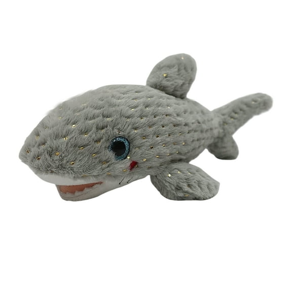 Small Shark Plush, Gray, 11", Valentine's Day by Way To Celebrate