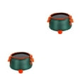 thumbnail image 4 of Soidarity Cubo de pesca, bolsa de transporte de barriles plegables, gran capacidad, diseño grueso de poliéster, contenedor de agua, suministros Verde oscuro 2Conjunto, 4 of 6