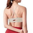 thumbnail image 3 of cocolona Womens Strappy Crisscross Sports Bras Workout Lightweight Breathable Running Yoga Bras Gym Camis, 3 of 4