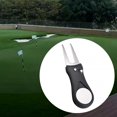 thumbnail image 3 of Golf Turf Repairing Tool Portable Professional Foldable Solid Color Hand Held Ball Marker Grass Mowing Fork Golfing Accessories Black, 3 of 6