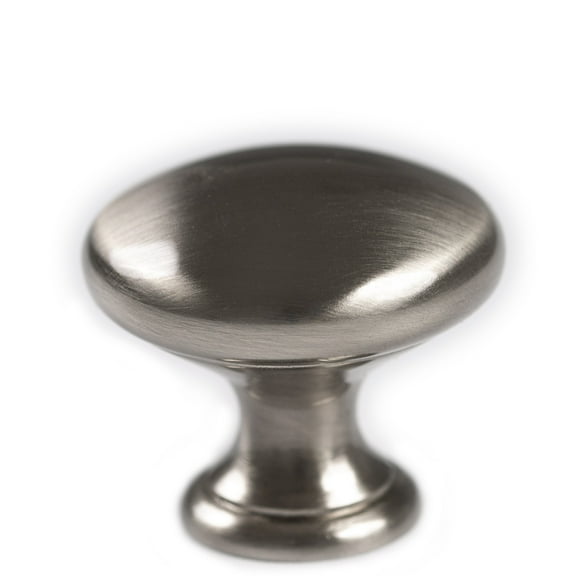 Aldhurst 30 Pack 1.25 inch Round Cabinet Knob Satin Nickel Stainless Steel (.04 lb)