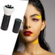 thumbnail image 5 of Brocha de maquillaje, brocha cosmética, brocha para polvos, herramientas de maquillaje Negro retráctil, 5 of 8
