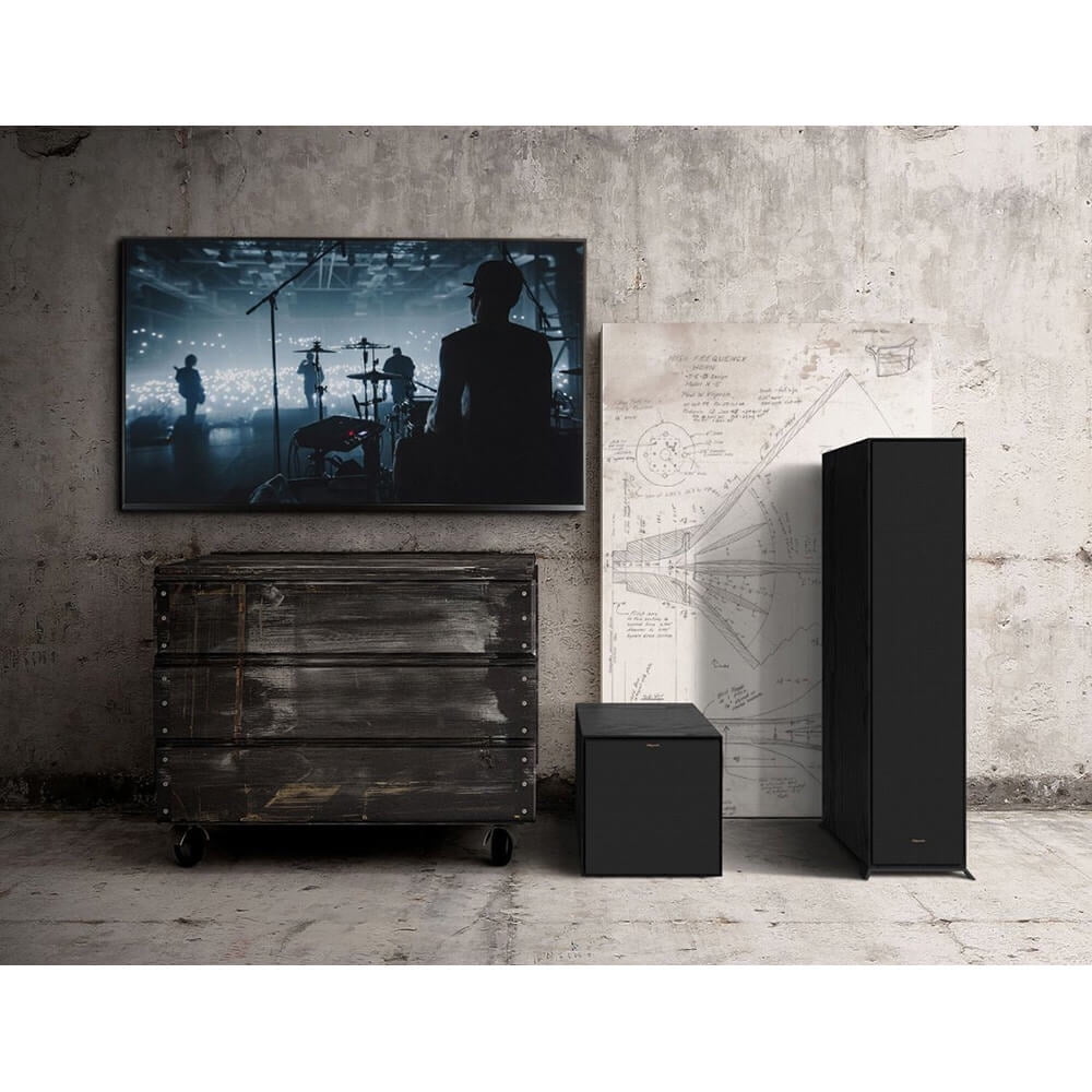 Klipsch Reference R-101SW 10" 300W Powered Subwoofer, Black