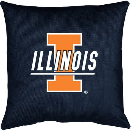 NCAA University of Illinois Locker Room Toss Pillow