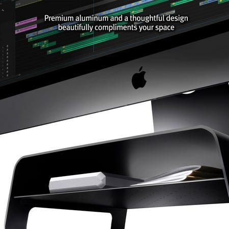 Twelve South - Curve Riser Desktop Stand for iMac and Displays