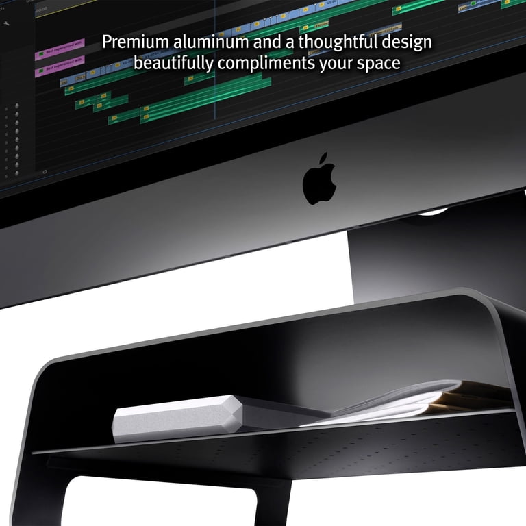 Twelve South Curve Riser Monitor Stand | Ergonomic Desktop Stand
