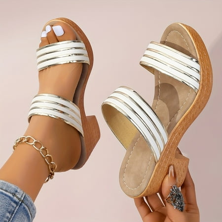 

Women s Shallow Mouth Slip On Solid Color Shoes High Heel Casual Shoes Point Toe Party Shoes