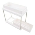 thumbnail image 2 of Under Sink Organizer, Easy To Clean Slide Out Design Easy To Install Under Sliding Cabinet Basket Organizer Multipurpose  For Kitchen Black,White, 2 of 8