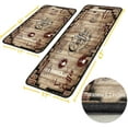 thumbnail image 3 of Coffee Kitchen Rugs Kitchen Mats for Floor 2 Piece, Anti Fatigue Floor Mat for Kitchen, Kitchen Floor Mats for in Front of Sink and Kitchen Matt for Standing for Coffee Kitchen Decor 17"X30"+17"X47", 3 of 6