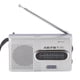 thumbnail image 5 of AM FM Mini Radio Con Antena Telescópica, Altavoz Incorporado, Batería De 3XAA De 3.5 Mm Alimentada Con 9.5x5.8x2cm 73g Para Acampar, Emergencias, Ancianos Y Niños, 5 of 7