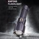 thumbnail image 1 of Linterna de Camping a prueba de agua 2500lm 5 modos XHP360 linterna LED lámpara de carga USB linterna Zoom telescópico para senderismo FLhrweasw Nuevo, 1 of 9