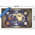 thumbnail image 2 of Avatar: The Last Airbender - Map Wall Poster, 22.375" x 34" Framed, 2 of 4