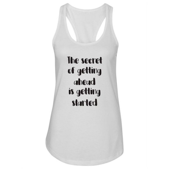 Inspiring Quote Design. Tank Women -Image by Shutterstock, Female XX-Large