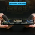 thumbnail image 4 of 1 Pair Finger Cover Sweat-proof Sensitive Ultra-thin Video Games Touch Screen Fingertip Gloves for PUBG Mobile Game, 4 of 7