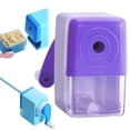 thumbnail image 2 of School Supplies Office Desk Accessories Office Supplieshandheld Pencil Sharpener for Automatic Feed Manual Pencil Sharpener with Large Shavings Container & Easy to Use for School & Home, 2 of 5