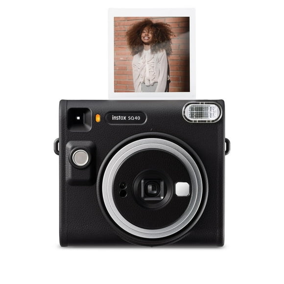 Cámara de Película Instantánea Fujifilm Instax Square SQ40 Negra