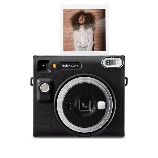 Cámara de Película Instantánea Fujifilm Instax Square SQ40 Negra
