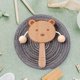 thumbnail image 4 of Ganfancp Tambor de Madera Juguete Infantil Tambor de Manivela Educación Infantil Tambor de Manivela Regalos de Cumpleaños para Niños y Niñas En Vacaciones Rebajas Hoy Liquidación 1* Tambor Manual de, 4 of 6